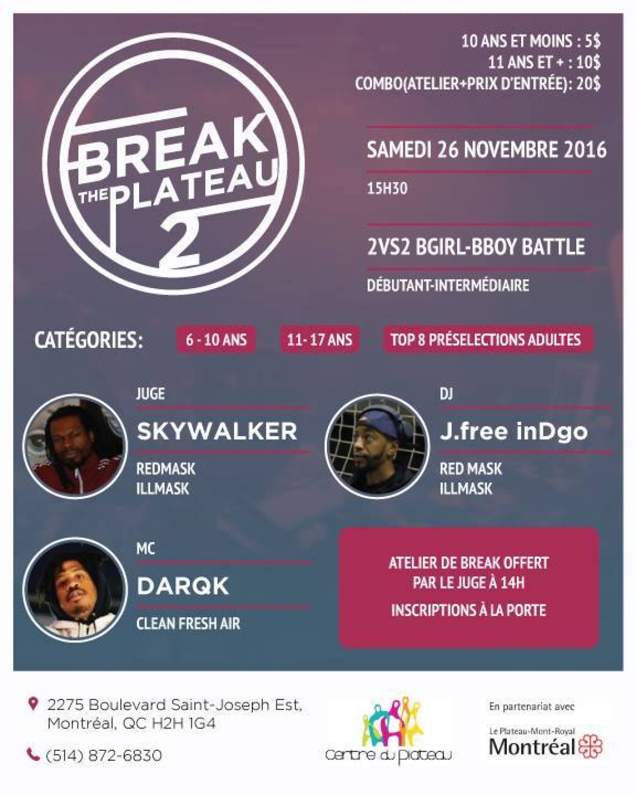 Break the Plateau 2 poster