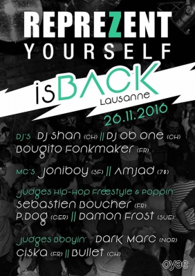 Reprezent yourself is back 4