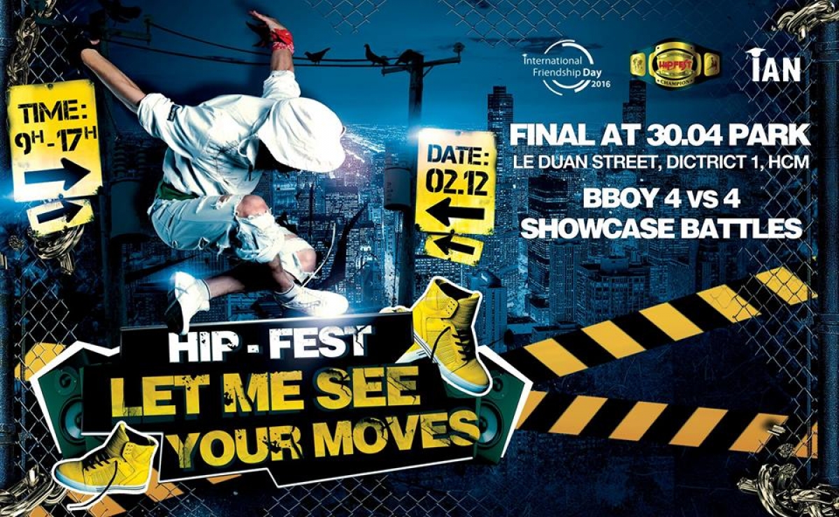 Hipfest 2016 TpHCM poster