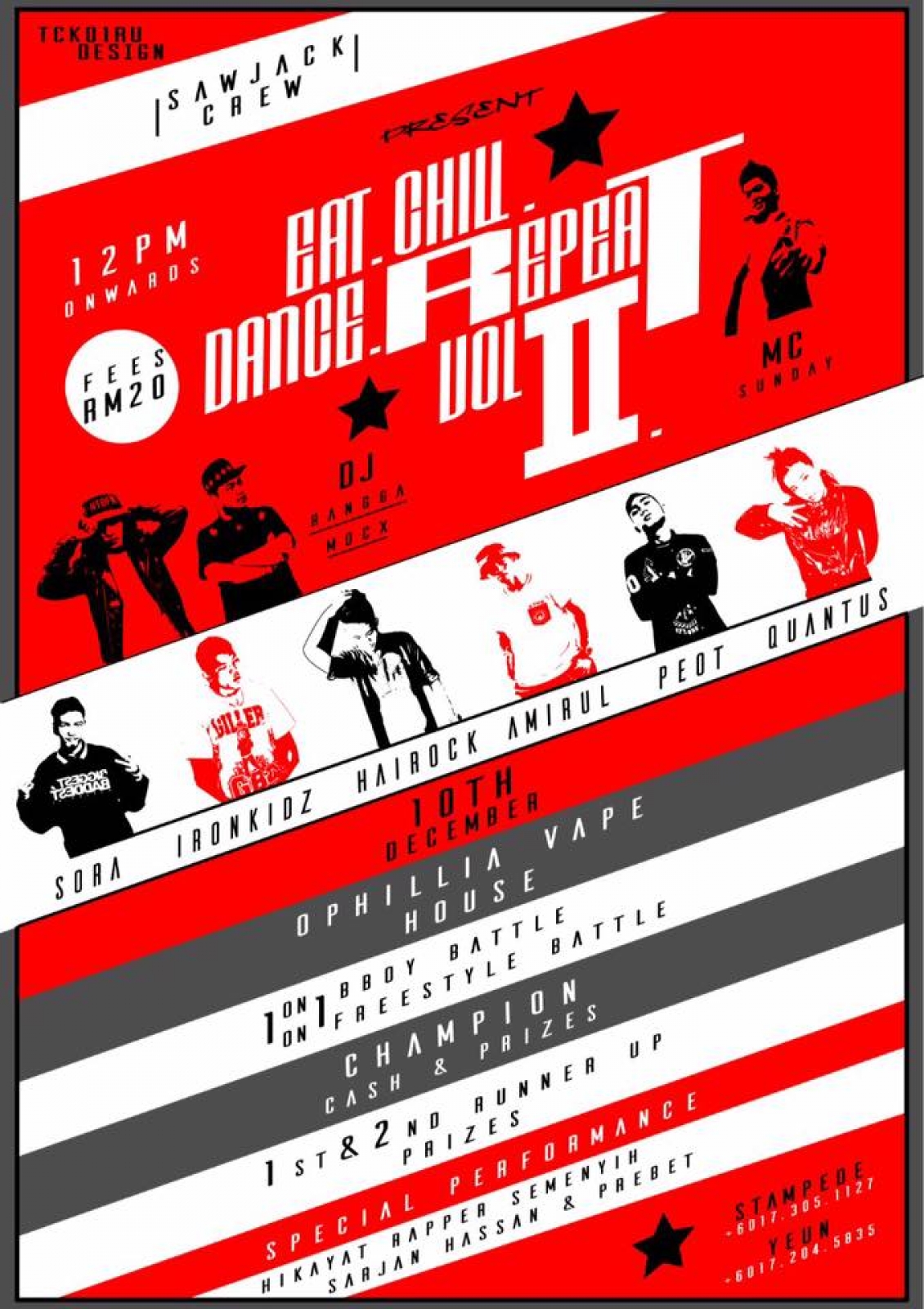 Eat Chill Dance Repeat vol. 2 poster