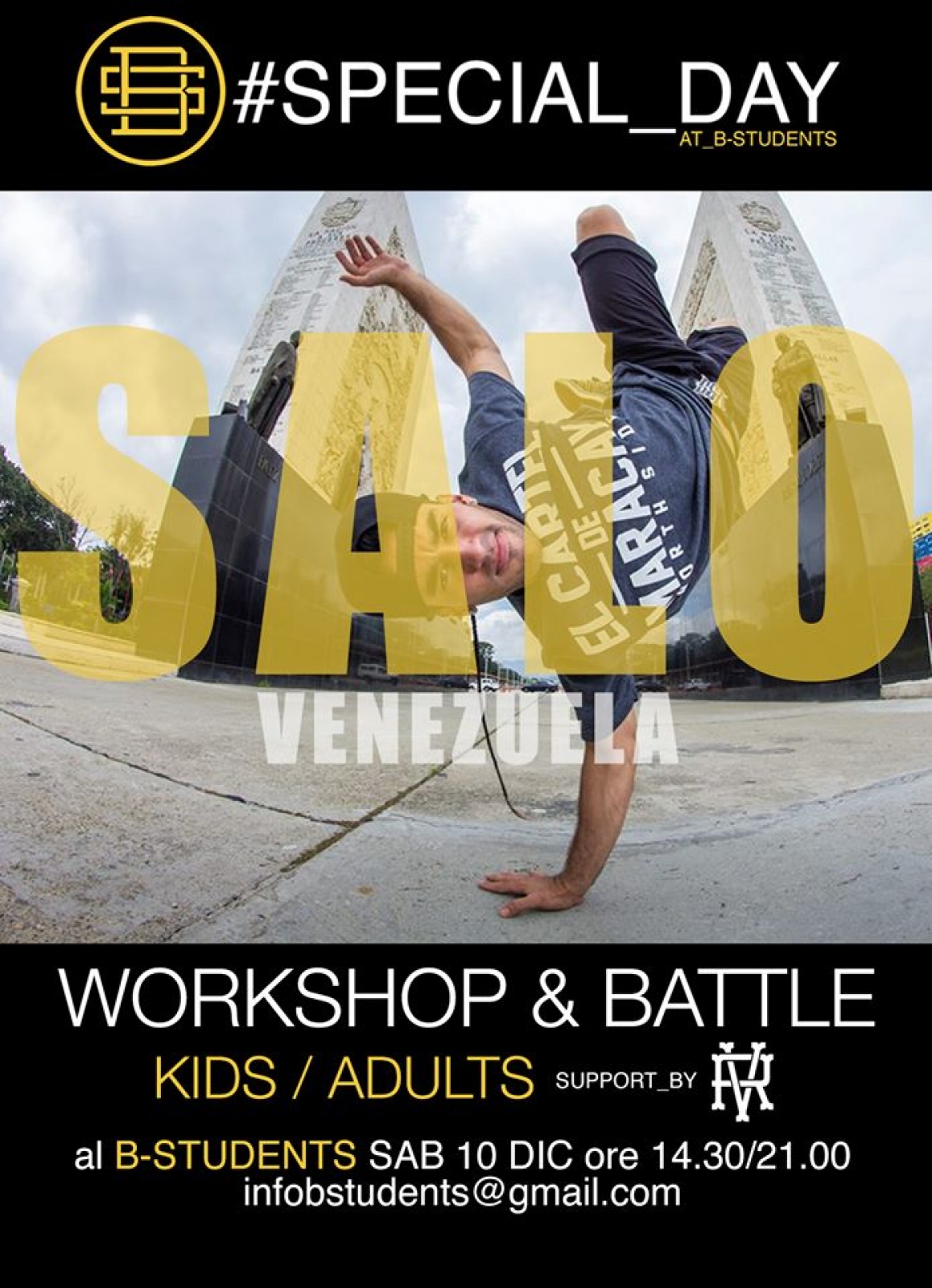 Special_Day at B-Students with Salo Edition poster