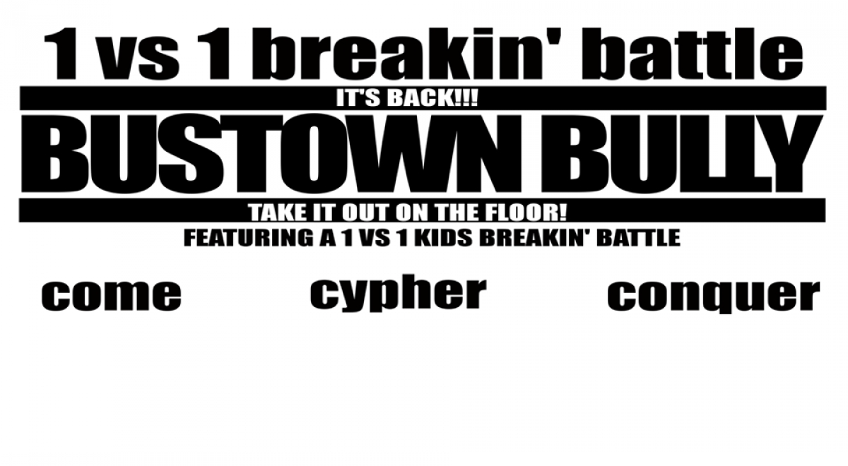 Bustown Bully poster