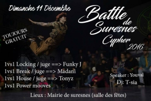 Battle Suresnes Cyphers 2016