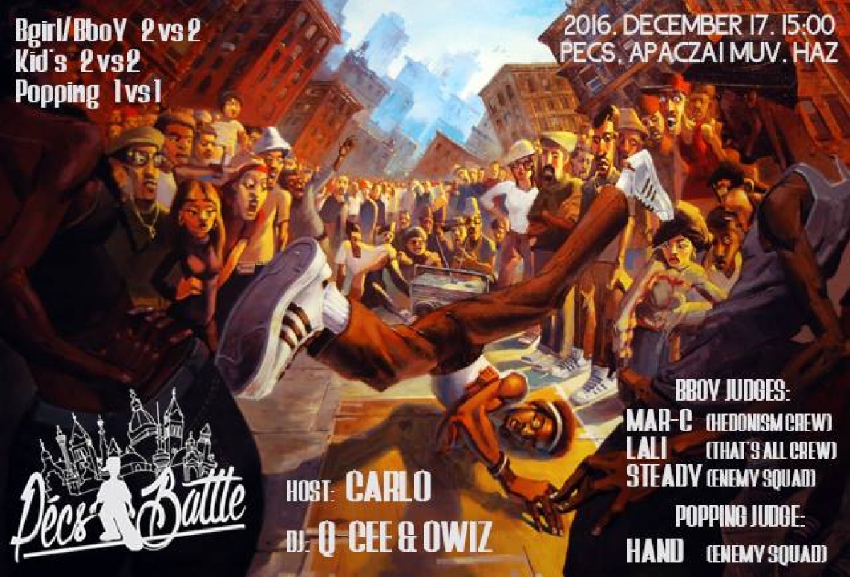 PÉCS Battle vol.4 poster