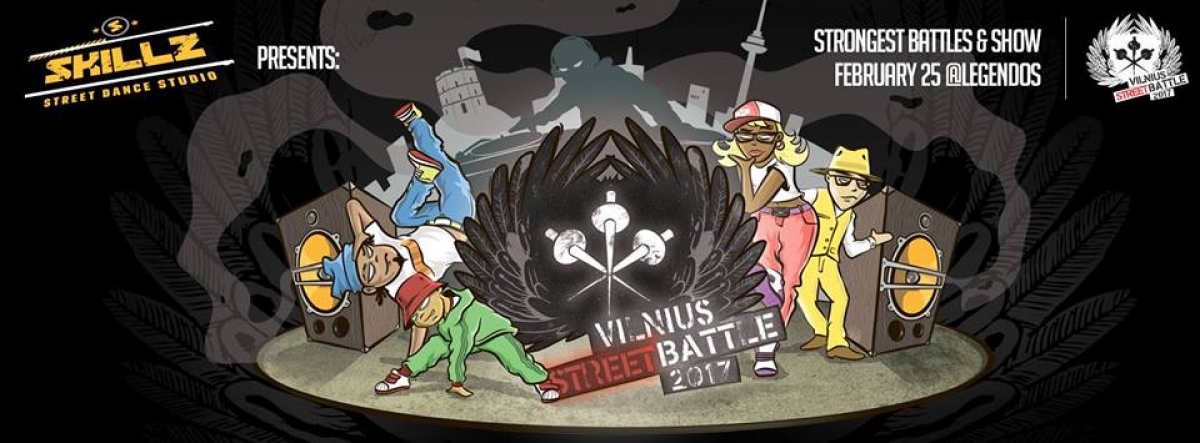 Vilnius Street Battle 2017 poster