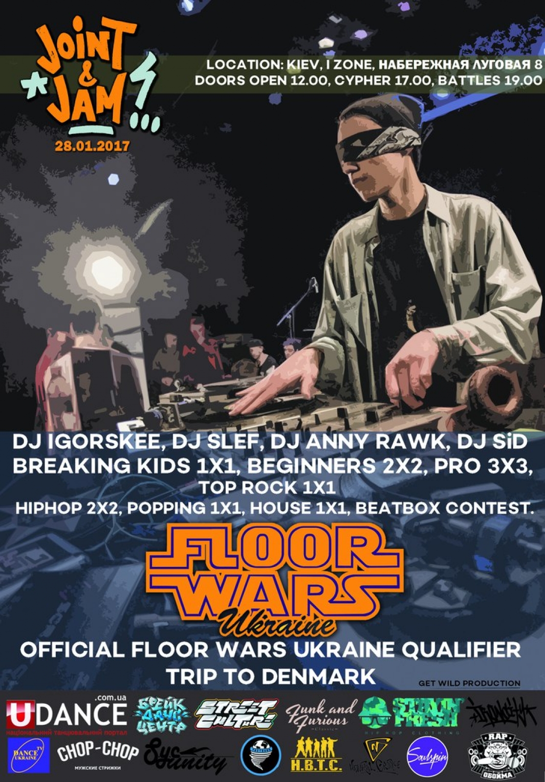 Joint & Jam 2017 poster