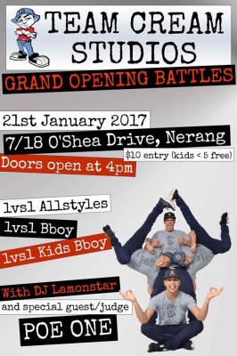 Team Cream Studios Grand Opening Battles