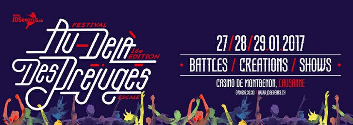 6° Festival Au-delà des préjugés ADDP 2017 poster