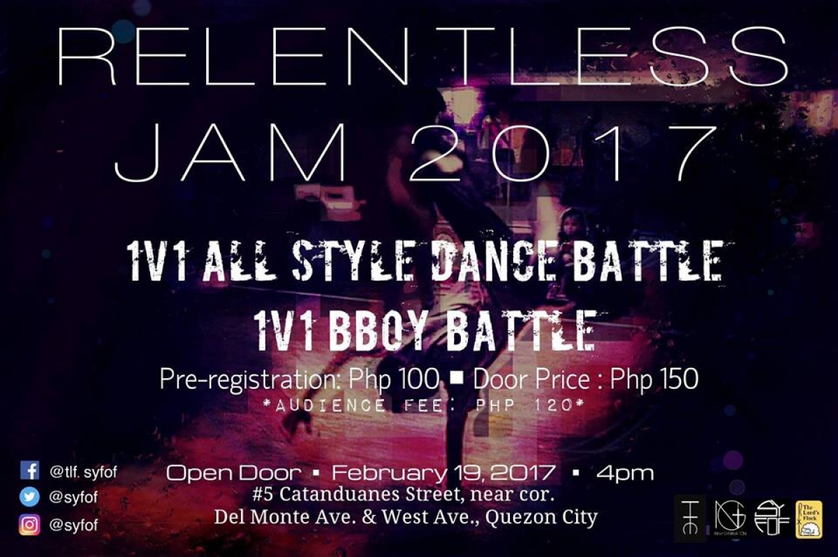 Relentless Jam 2017 poster