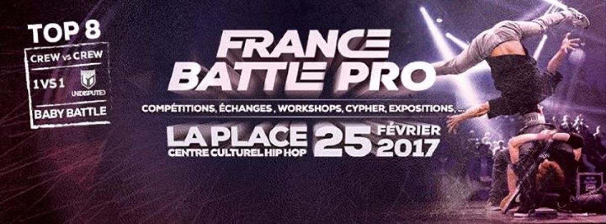 France Battle Pro 2017 poster