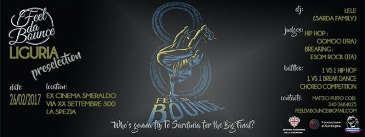 Feel da Bounce Liguria Preselection 2017 poster