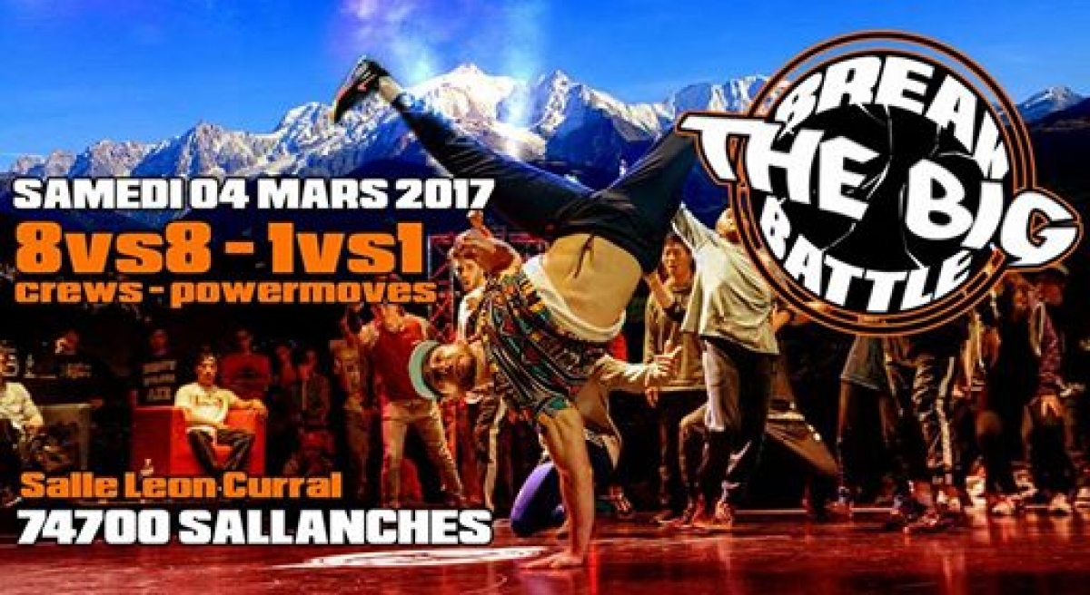 BREAK the BIG Battle 2017 poster