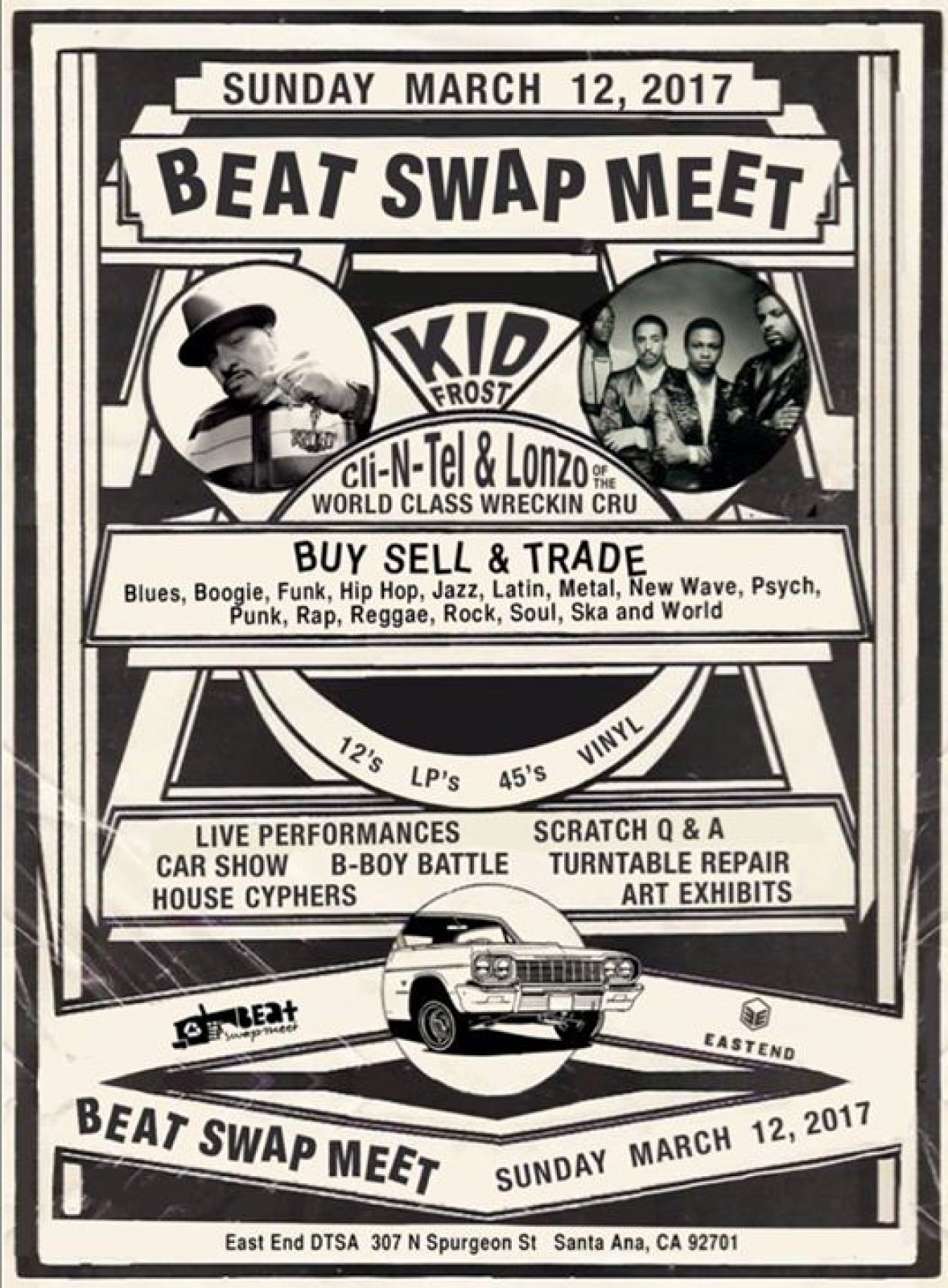 Beat Swap Meet 2017 poster