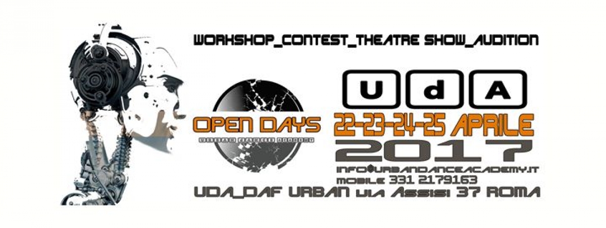 Uda_Open Days 2017 poster