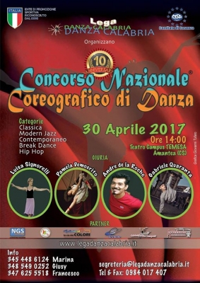 10° concorso coreografico Legadanza Calabria
