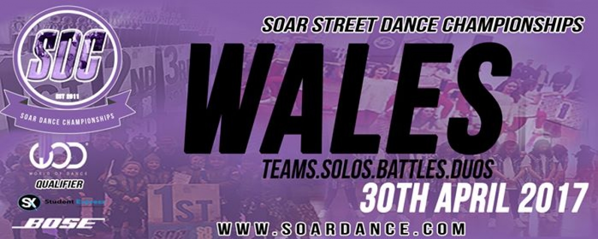 SDC Wales Street Dance Championships  2017 poster