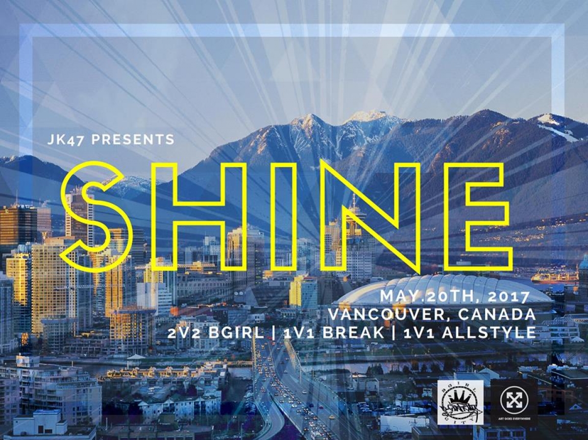 SHINE 2017 poster