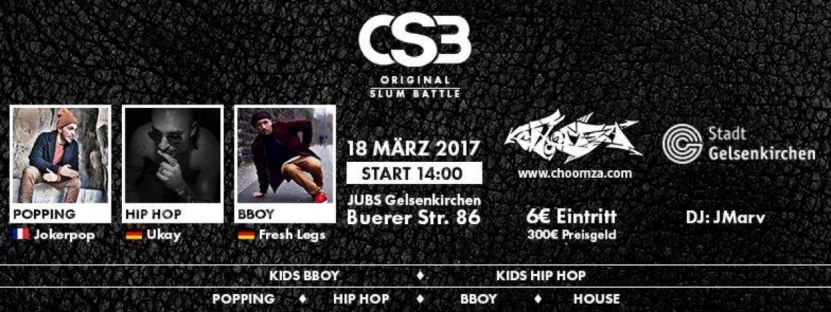 Original Slum Battle 2017 poster