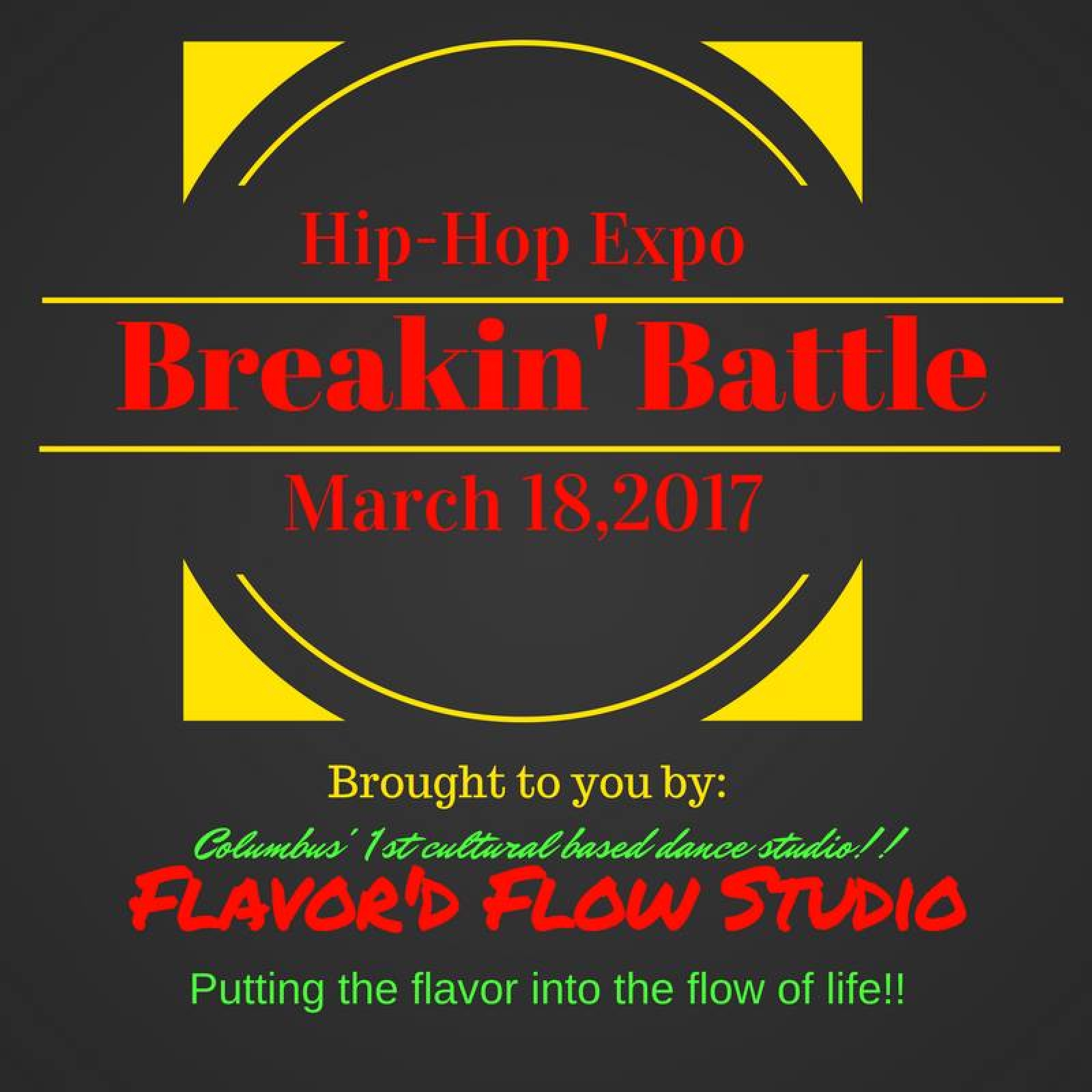 Hip-Hop Expo Breakin' Battle 2017 poster