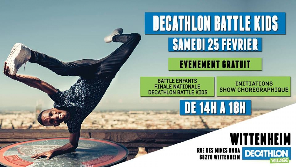 Decathlon Battle Kidz - Tour 2017 # Etape 1 Wittenheim poster