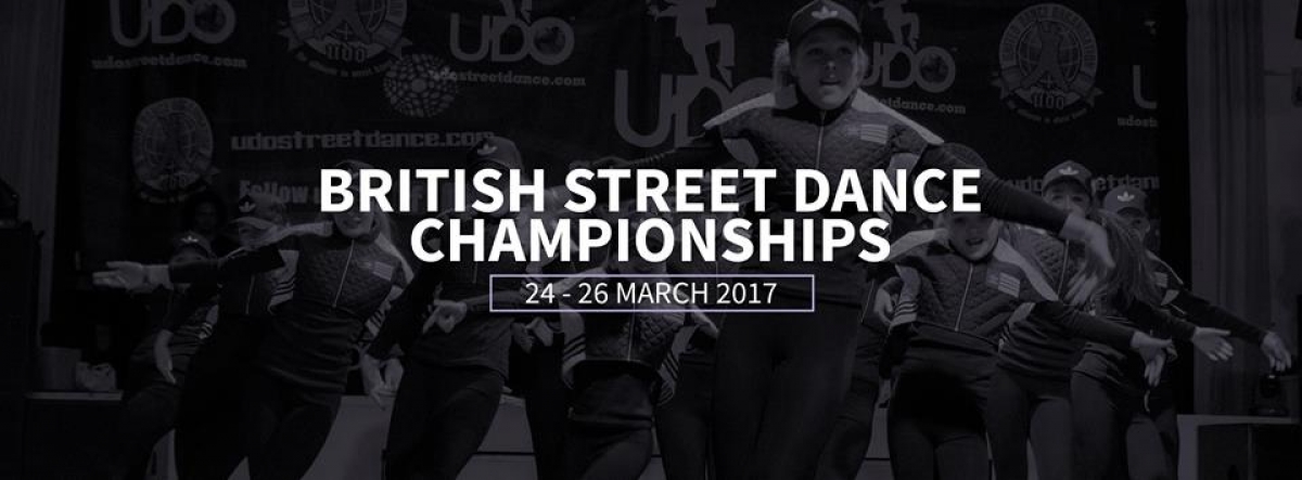 UDO British Street Dance Championships 2017 poster