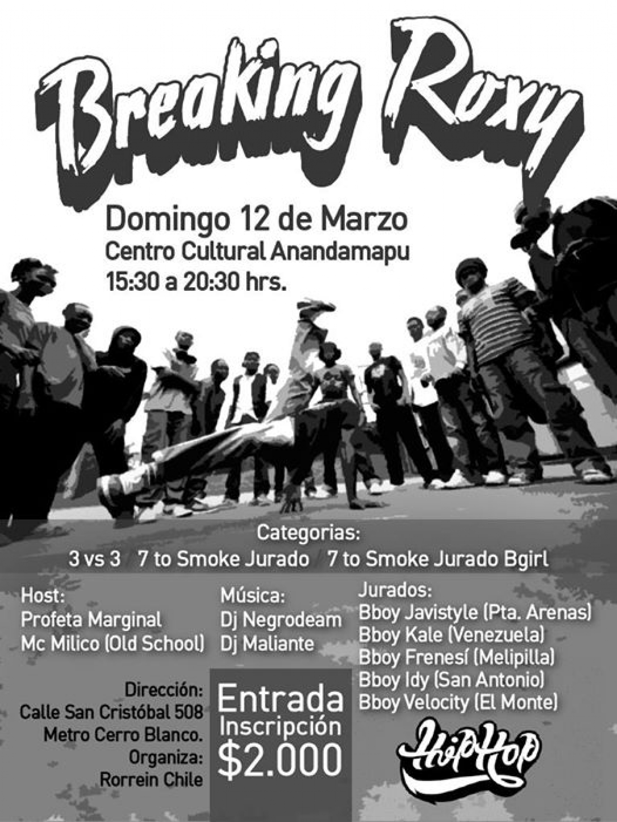 Breaking ROXY poster