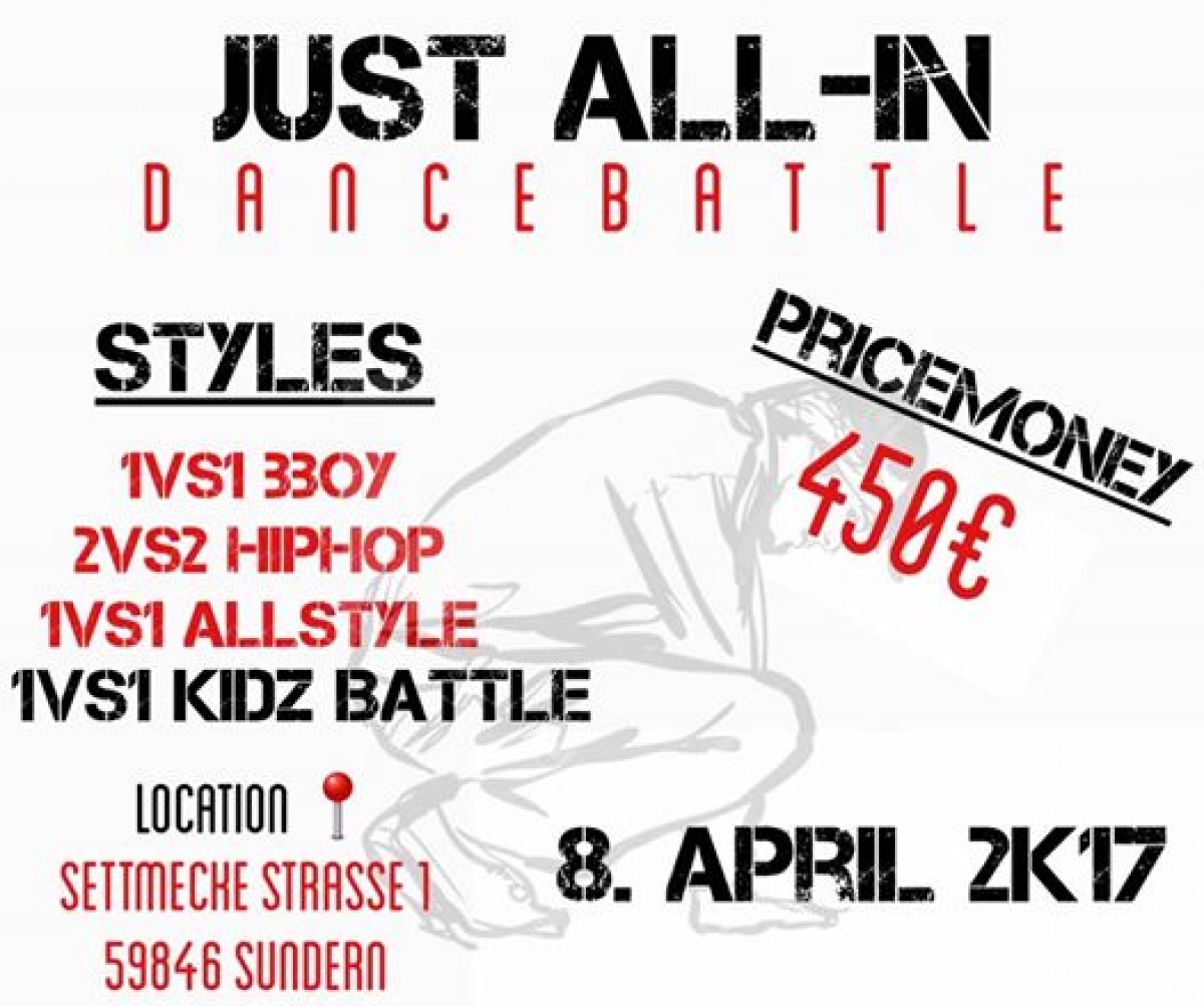 Just All-In Dance Battle 2017 poster