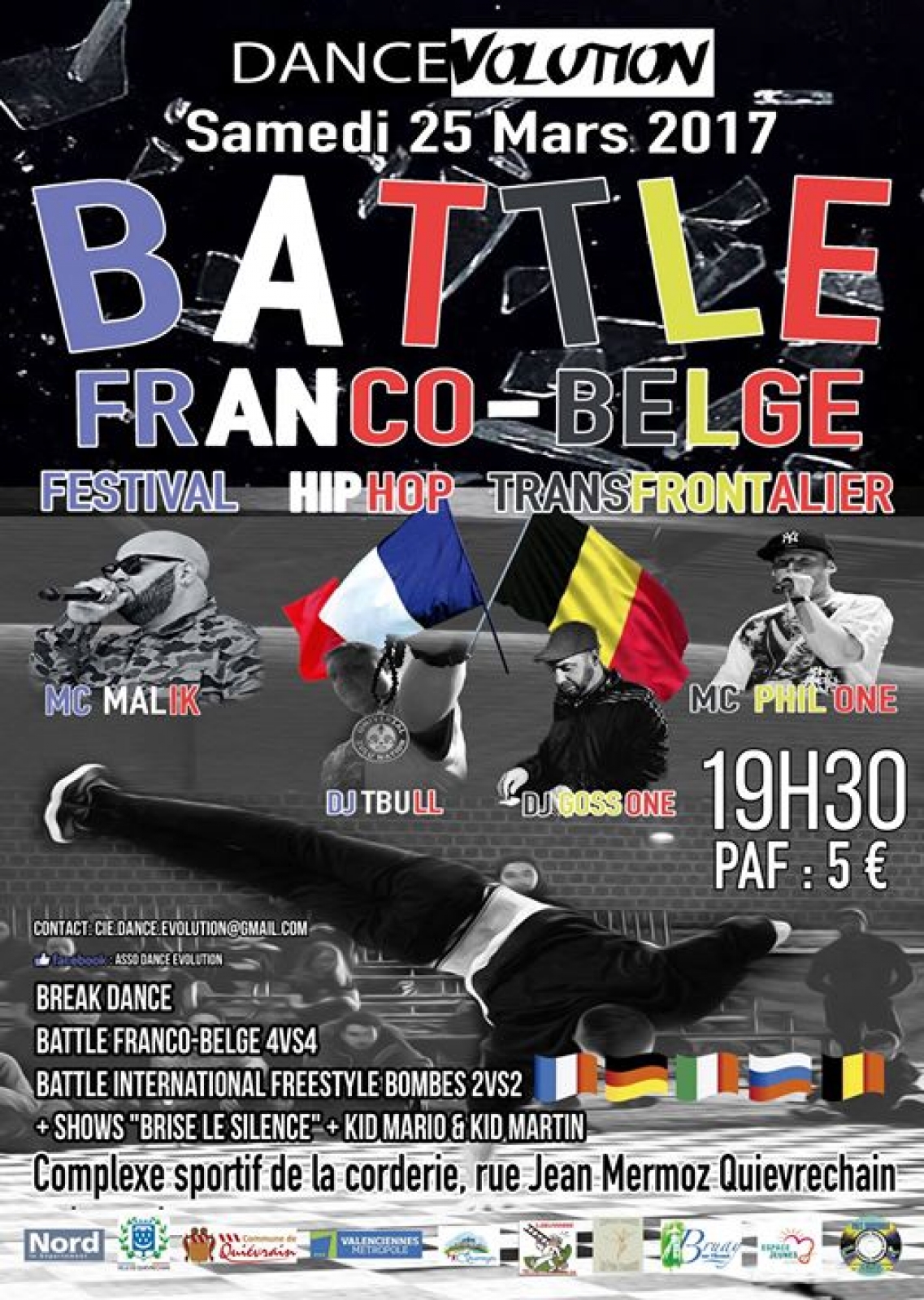Festival Hip Hop Transfrontalier 2017 poster