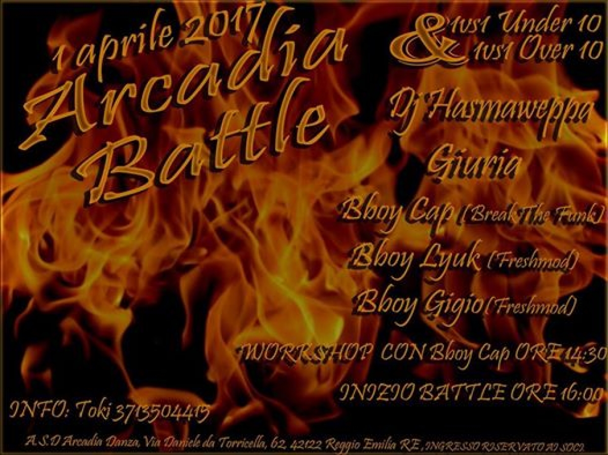 Arcadia Battle 2017 poster