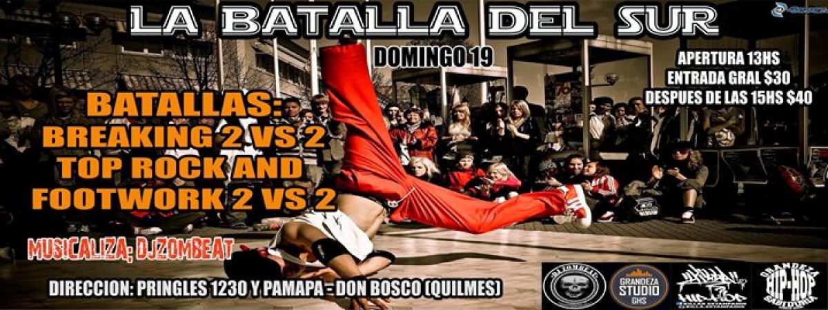 La Batalla del Sur DonBosco poster