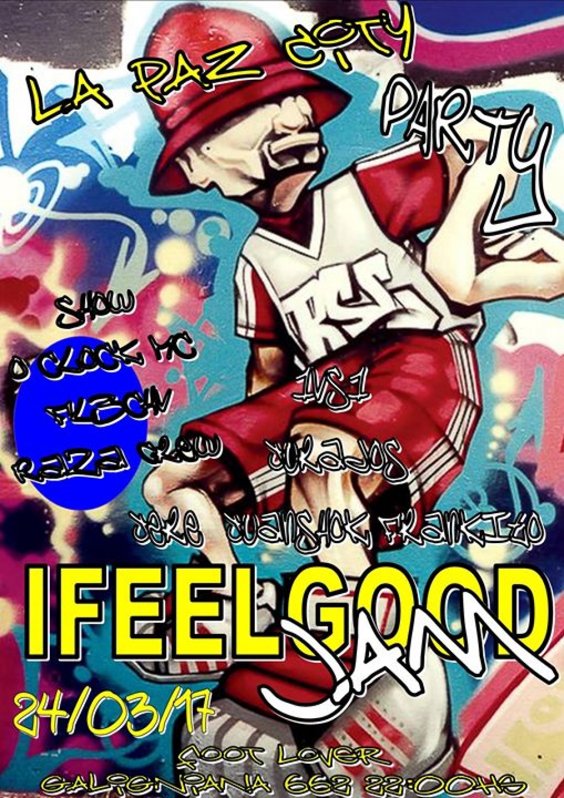 I Feel Good Jam 2017 poster