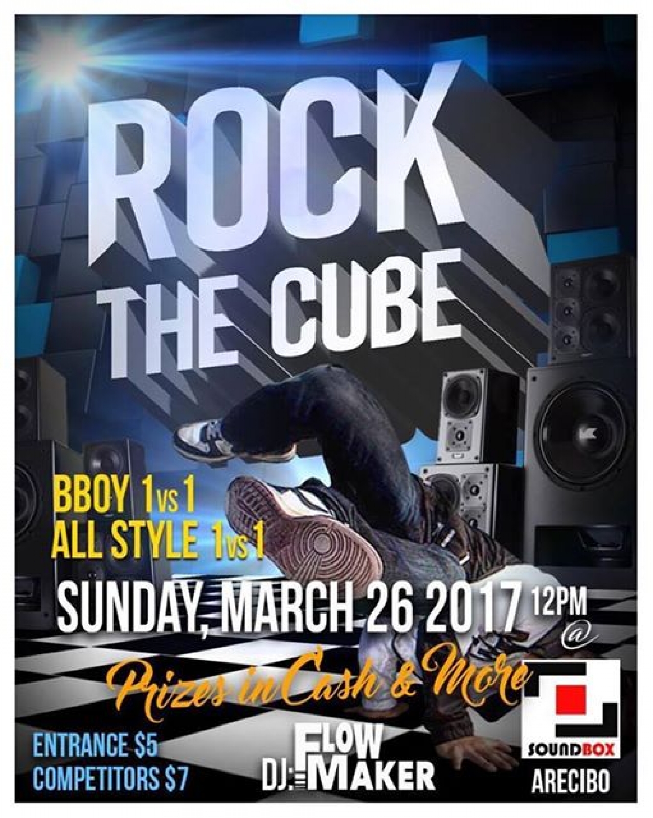 Rock The Cube 2017 poster