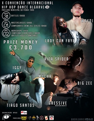 X Convenção Internacional Hip Hop Dance Algarve 2017