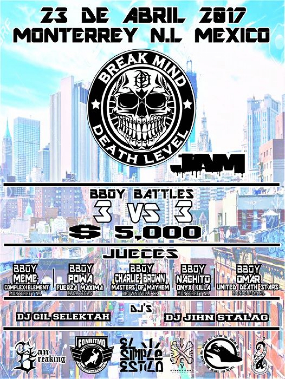 DLMB Jam 2017 poster