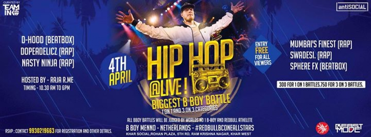 Hip Hop Alive 2017 poster