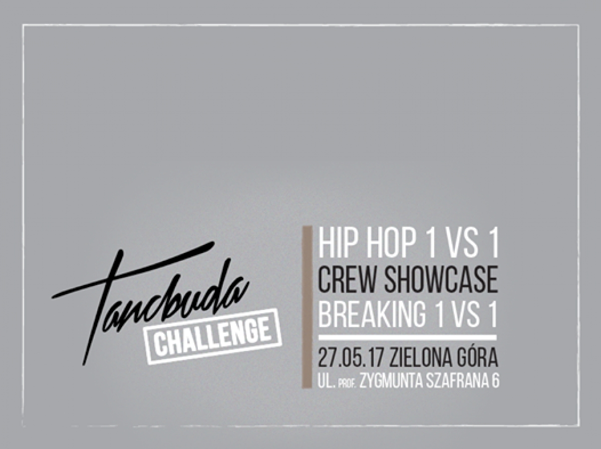 Tancbuda Challenge 2017 poster