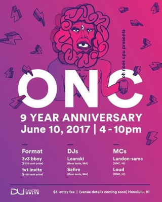 ONC 9 Year Anniversary 2017