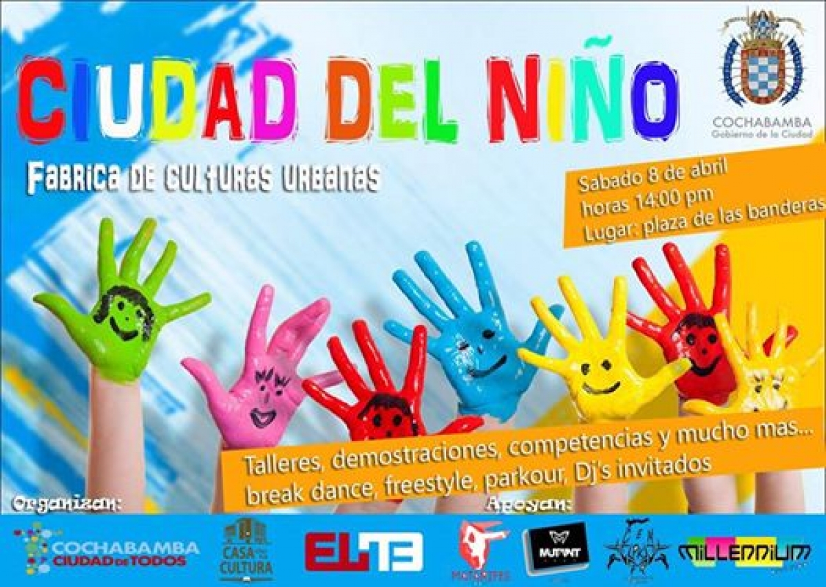 Ciudad Del Nino Fabrica De Culturas Urbanas 2017 poster