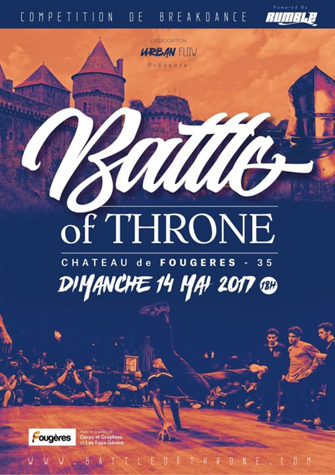 Battle Of Throne 2017 poster
