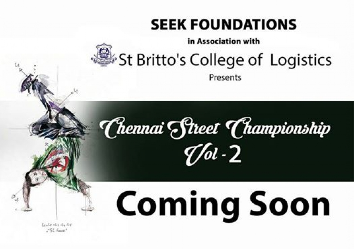 Chennai Street Championship 2017 poster