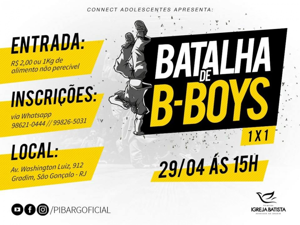 Batalha de B-Boys 2017 poster