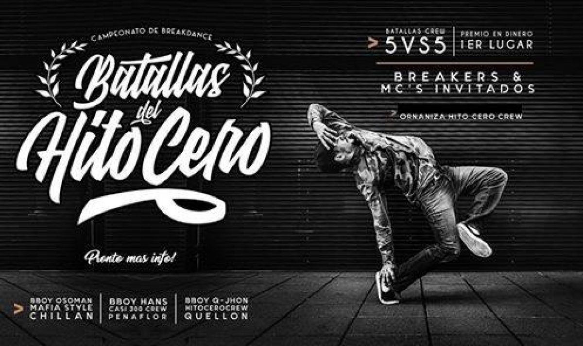 7° Version Batallas del Hito Cero 2017 poster