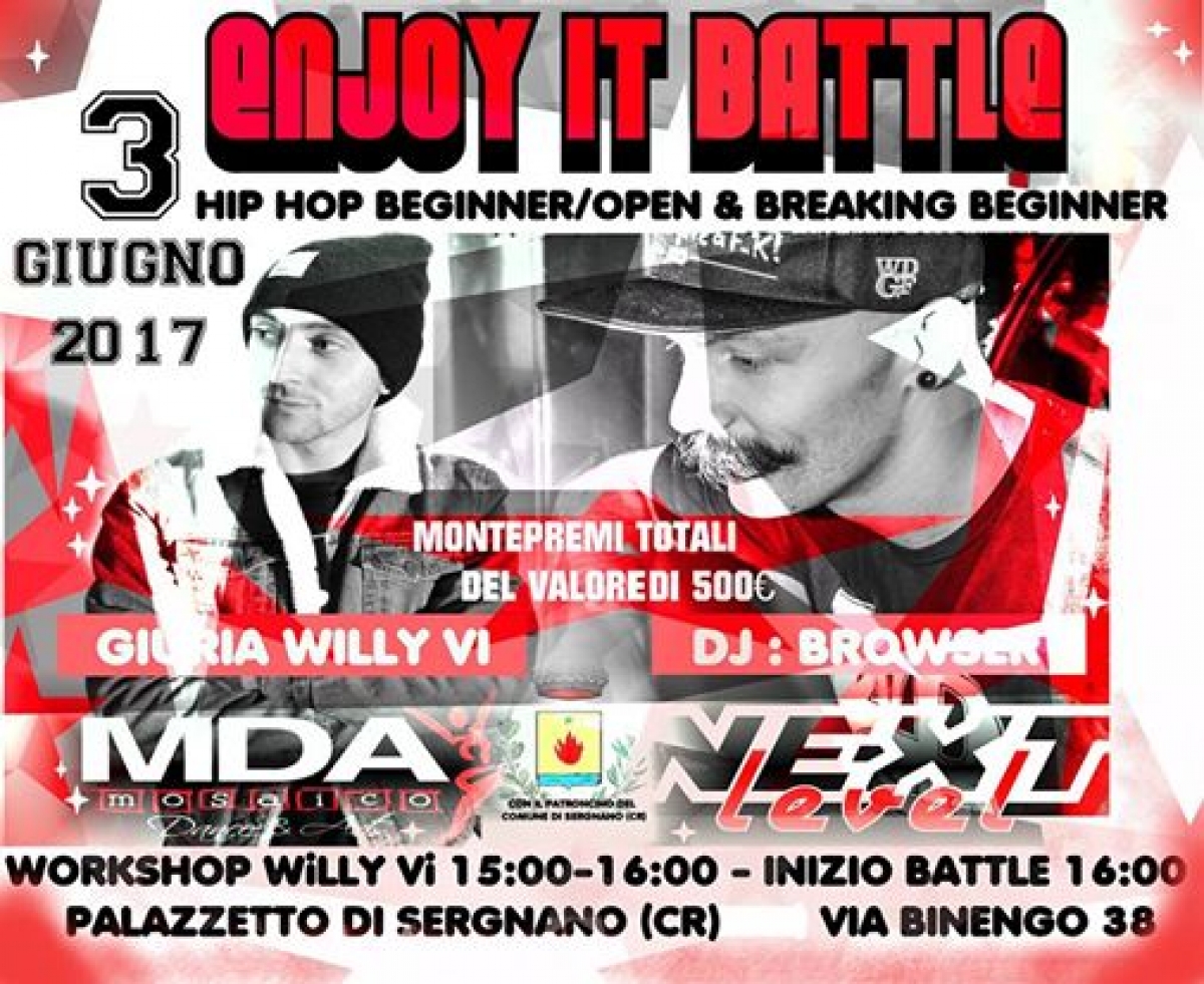 Enjoy It Battle 2017 poster