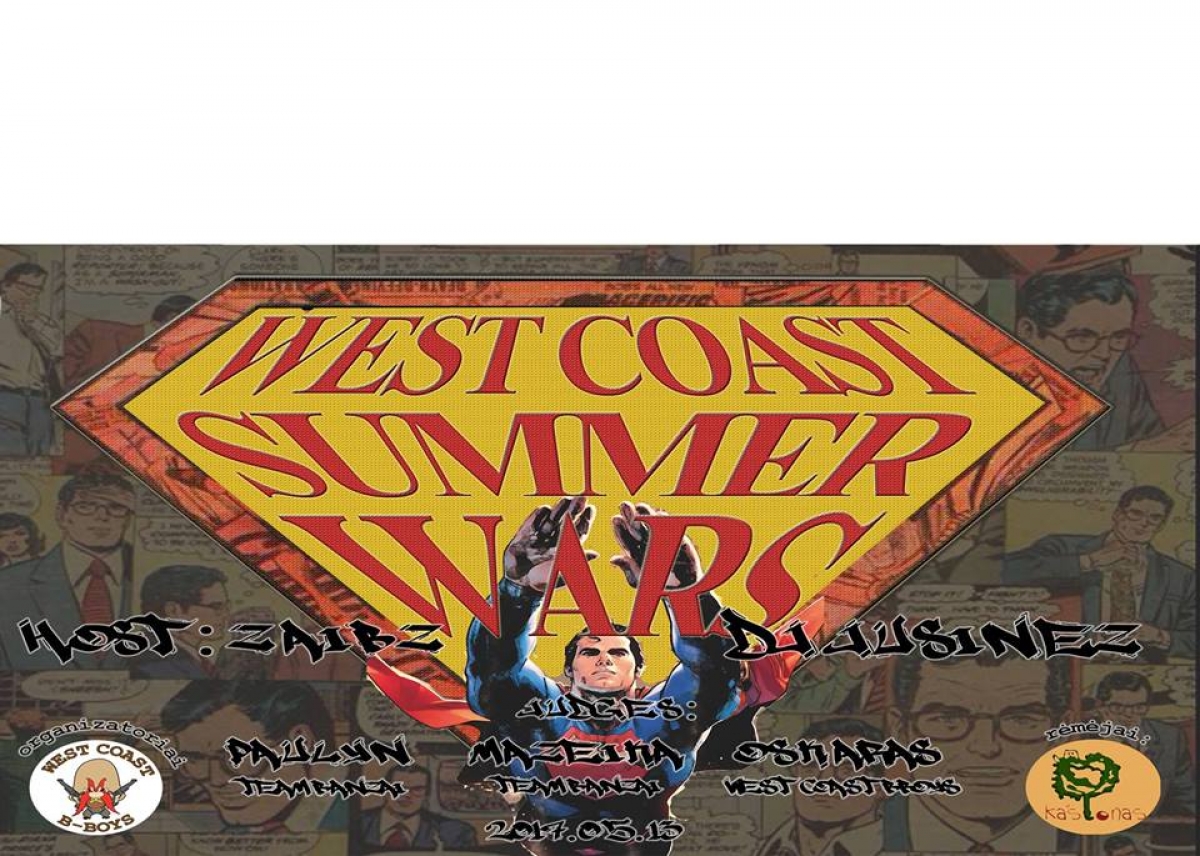 West Coast Summer Wars 2017 poster