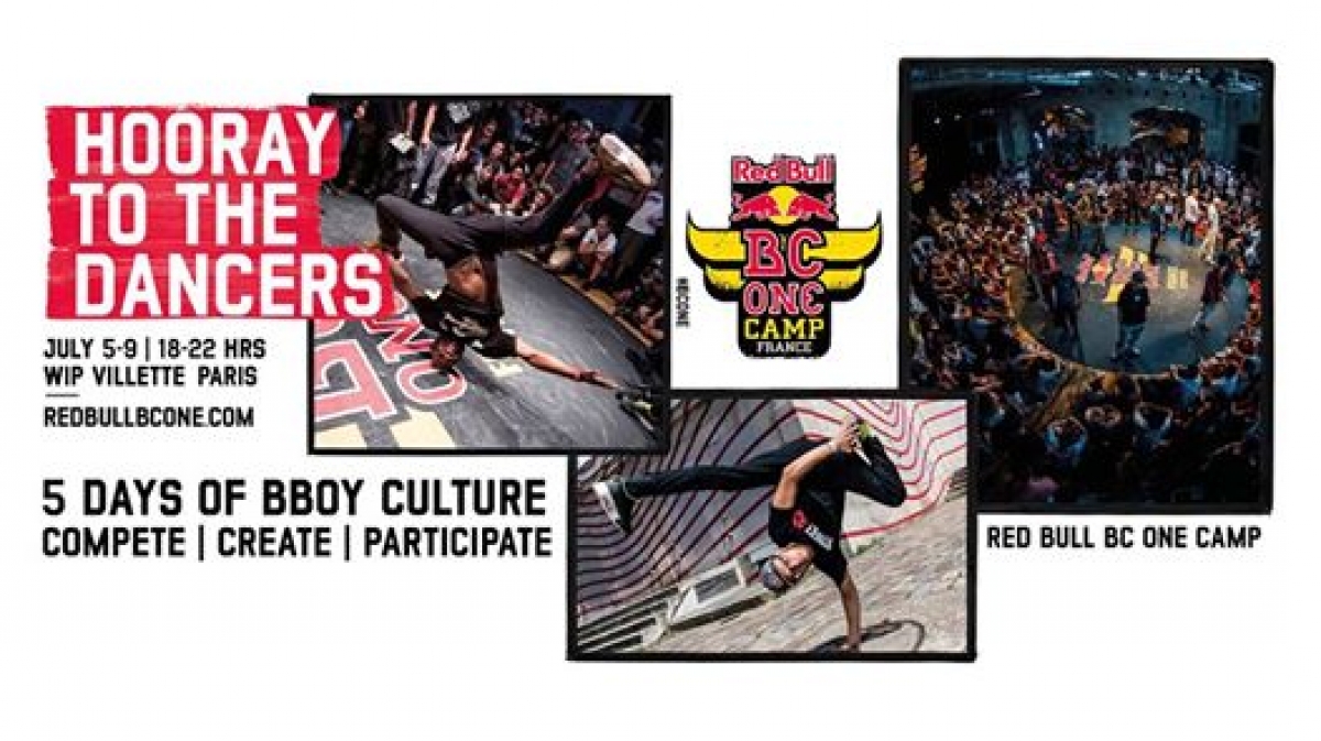 Red Bull BC One Camp France 2017 poster