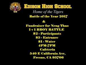 Edison's 6th Annual Battle of the Year 2017