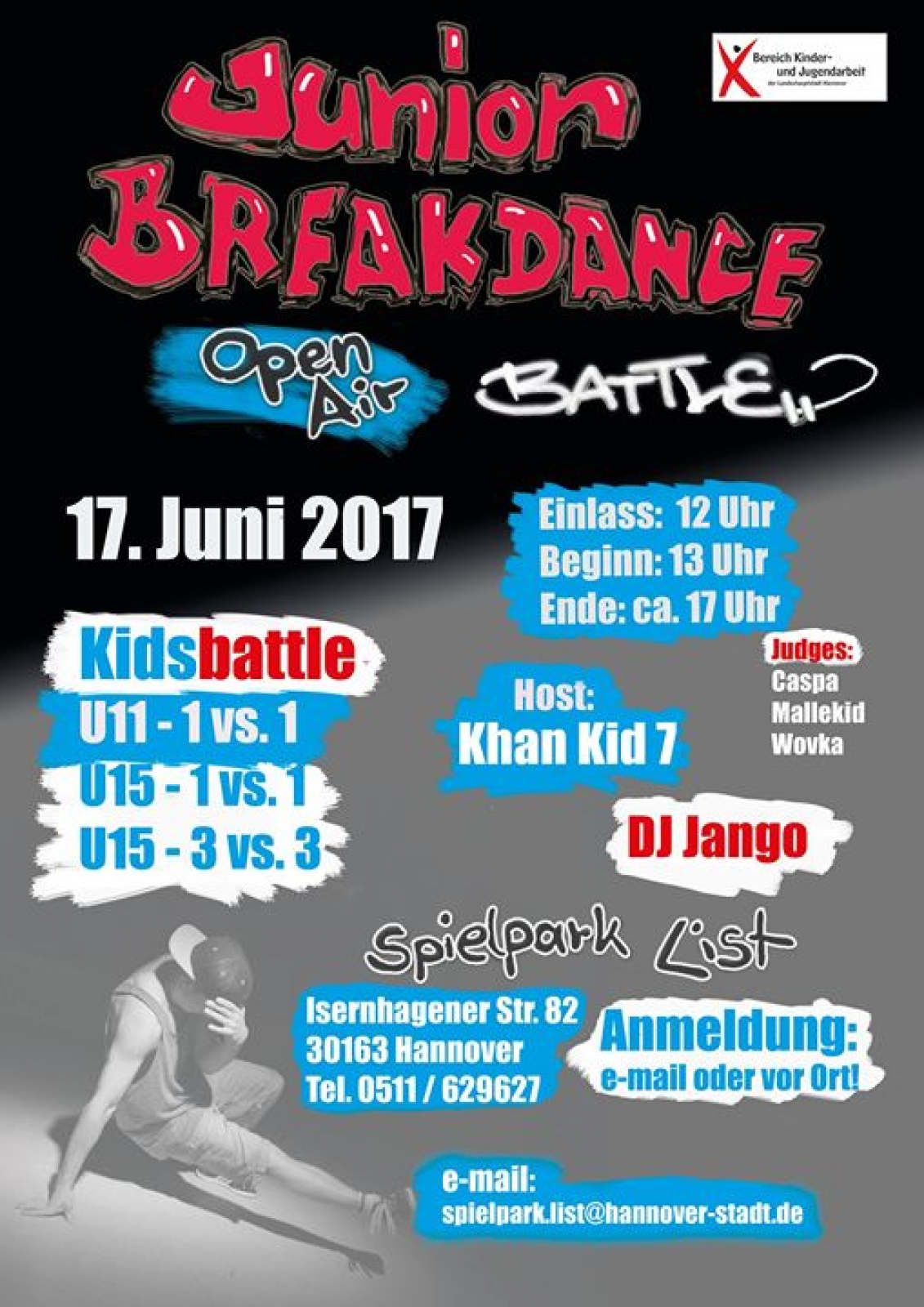 Junior Breakdance Battle 2017 poster