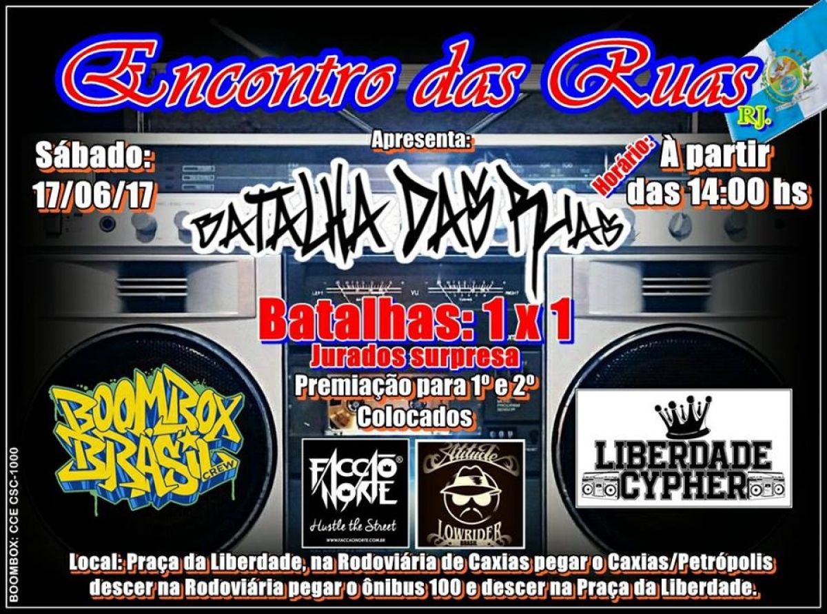 Boombox Brasil Crew & Liberdade Cypher 2017 poster