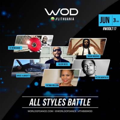 All Styles Battles - World of Dance Lithuania Qualifier 2017