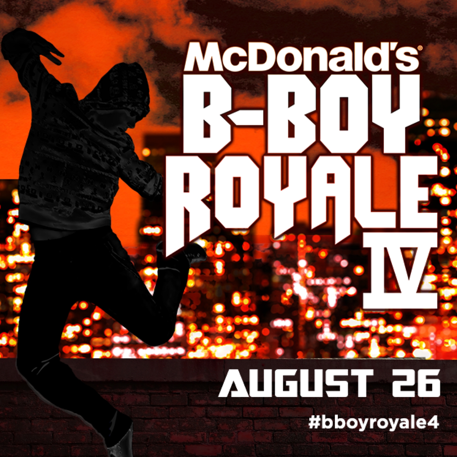McDONALD’S B-BOY ROYALE 4 poster